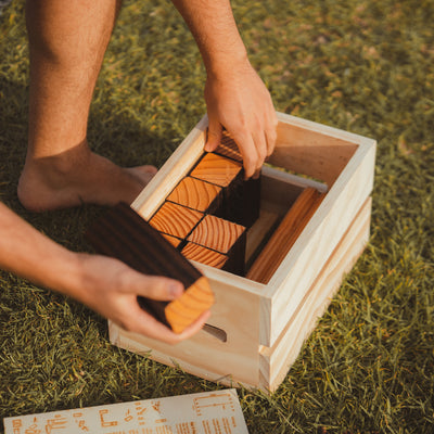 Wooden Kubb Set