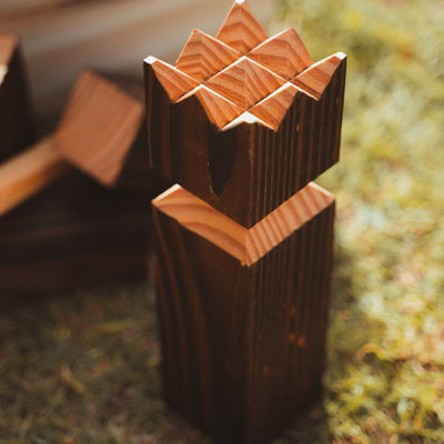 Wooden Kubb Set