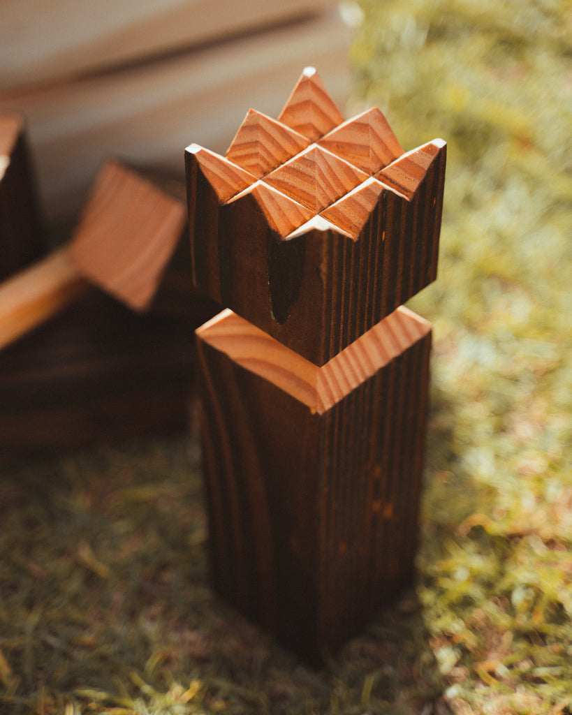 Wooden Kubb Set