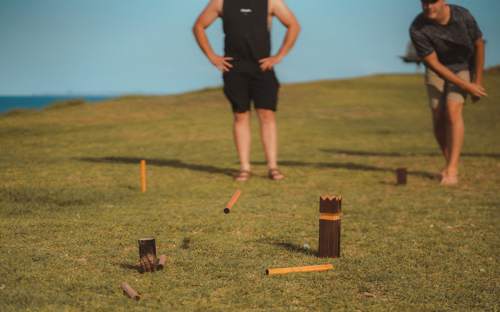 Wooden Kubb Set