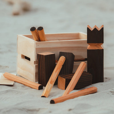 Wooden Kubb Set