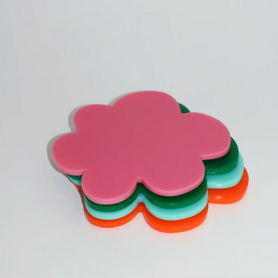 Flower Coaster - Orange