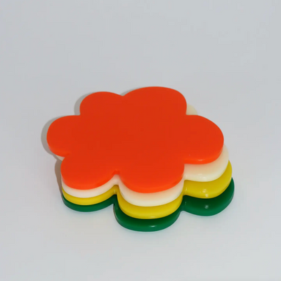 Flower Coaster - Orange