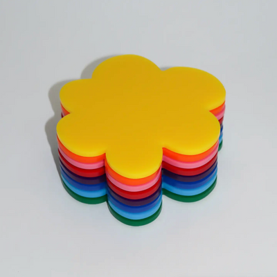 Flower Coaster - Yellow