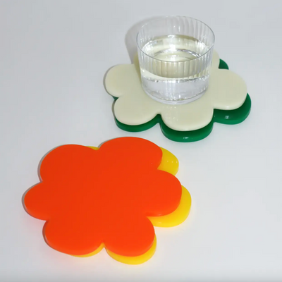 Flower Coaster - Ivory
