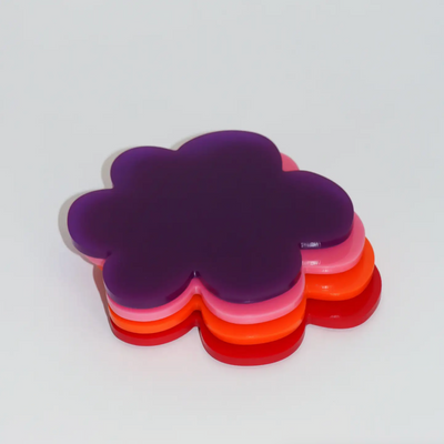 Flower Coaster - Purple