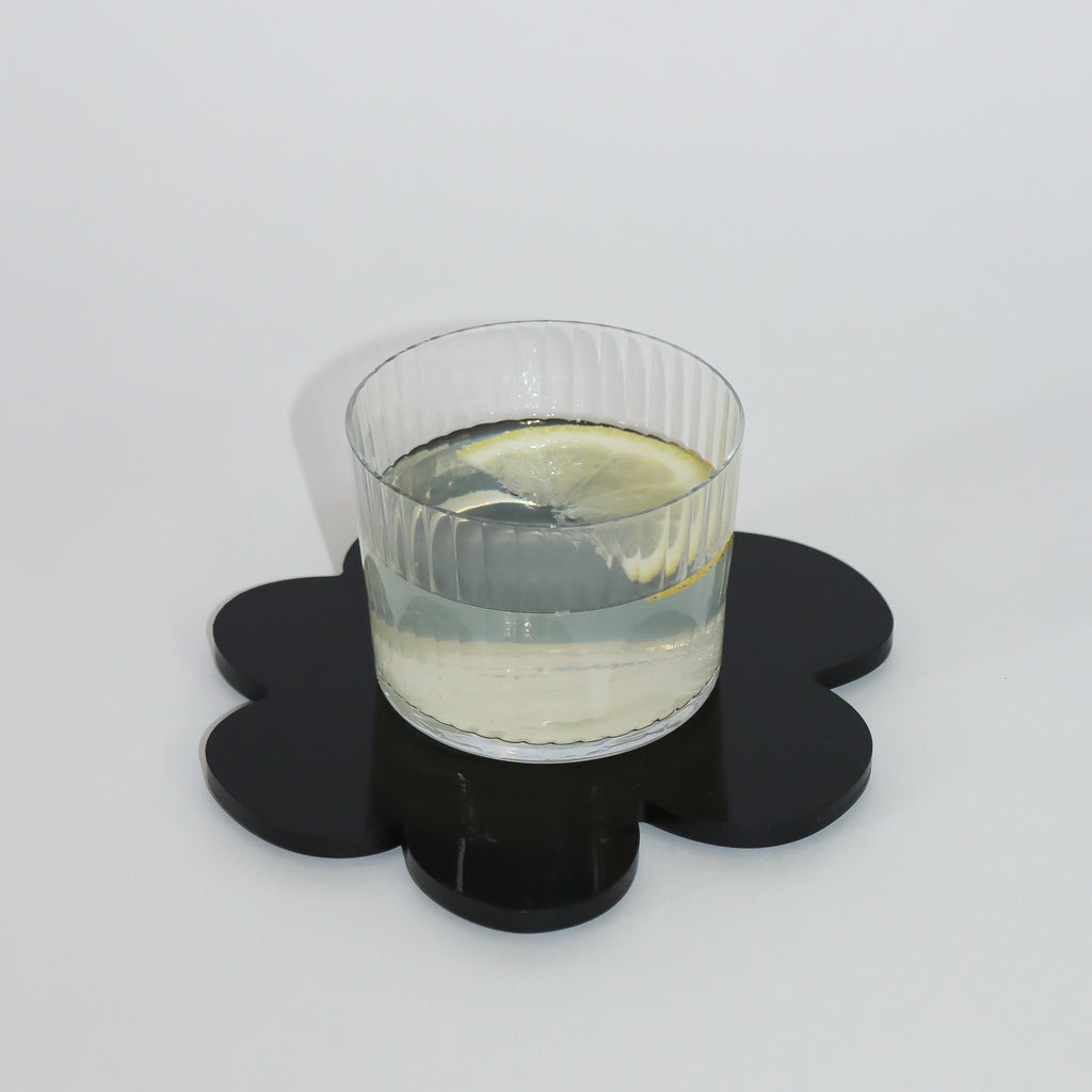 Flower Coaster - Black