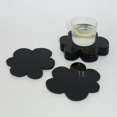 Flower Coaster - Black