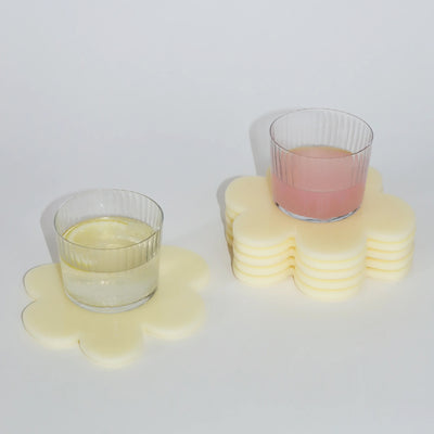 Flower Coaster - Ivory