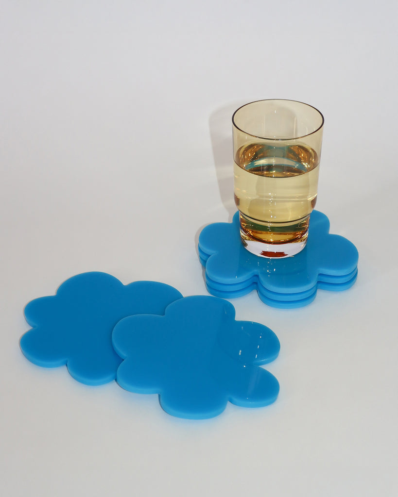 Flower Coaster - Light Blue