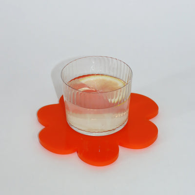 Flower Coaster - Orange