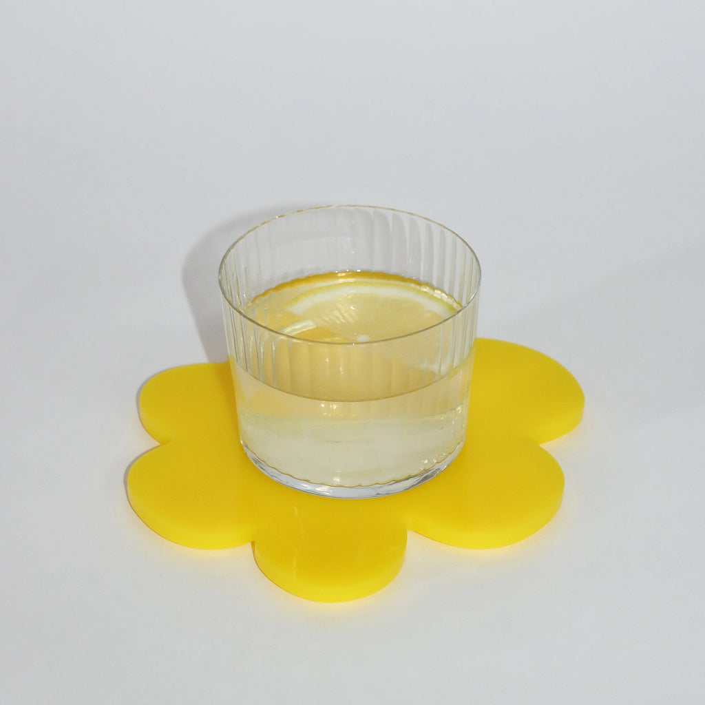 Flower Coaster - Yellow