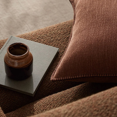 Alba Cushion Cover - Rust