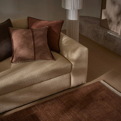 Alba Cushion Cover - Rust