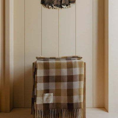 Lambswool Throw - Caldwell Autumn