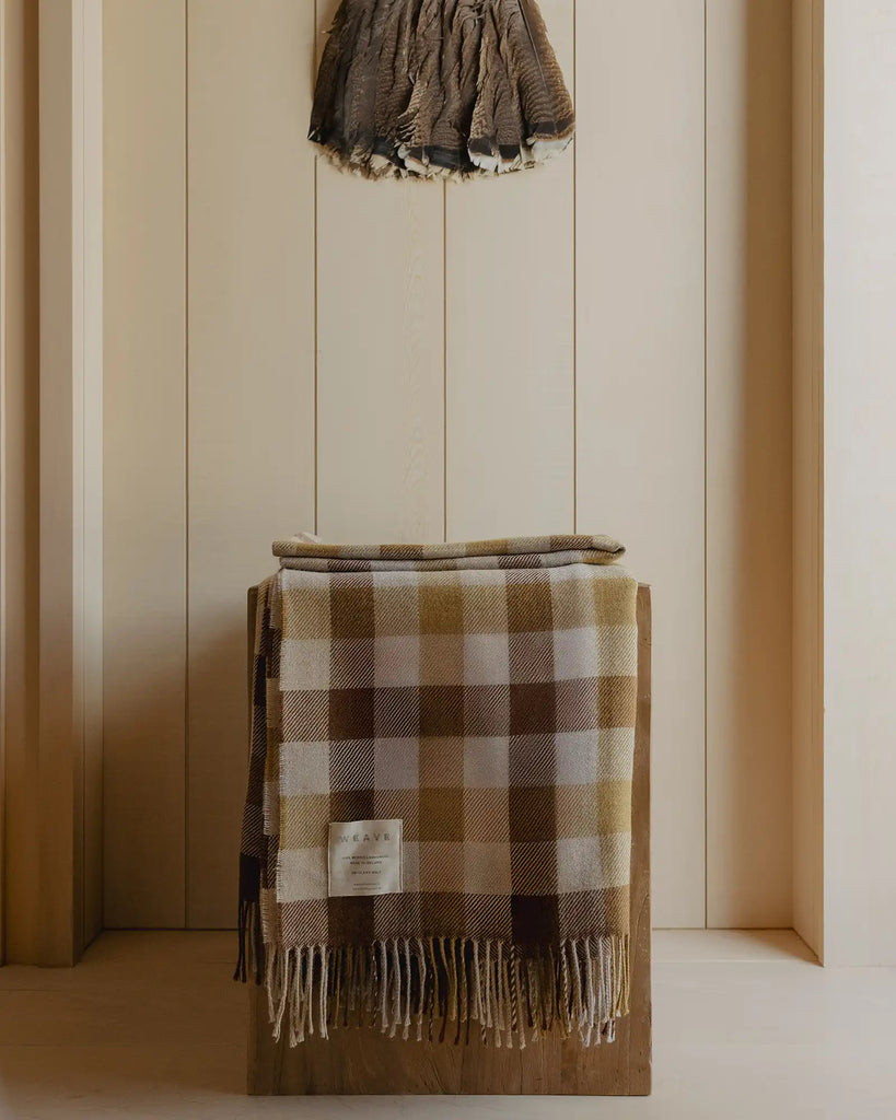 Lambswool Throw - Caldwell Autumn