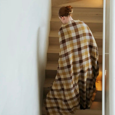Lambswool Throw - Caldwell Autumn