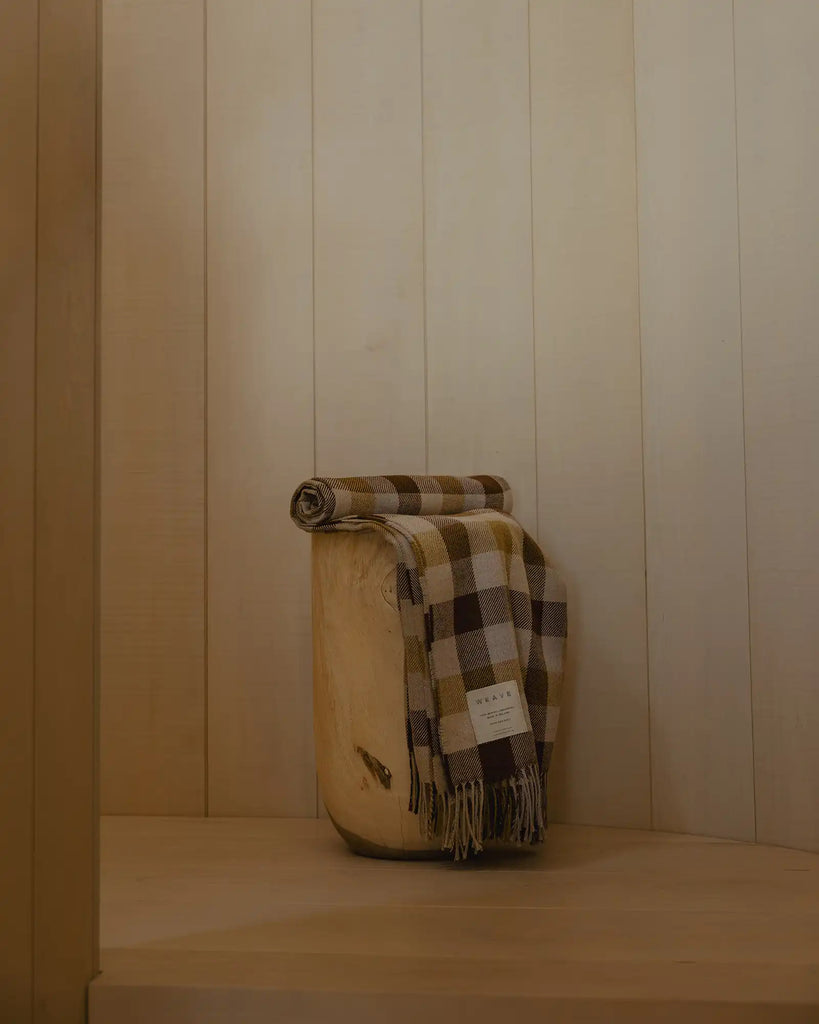 Lambswool Throw - Caldwell Autumn