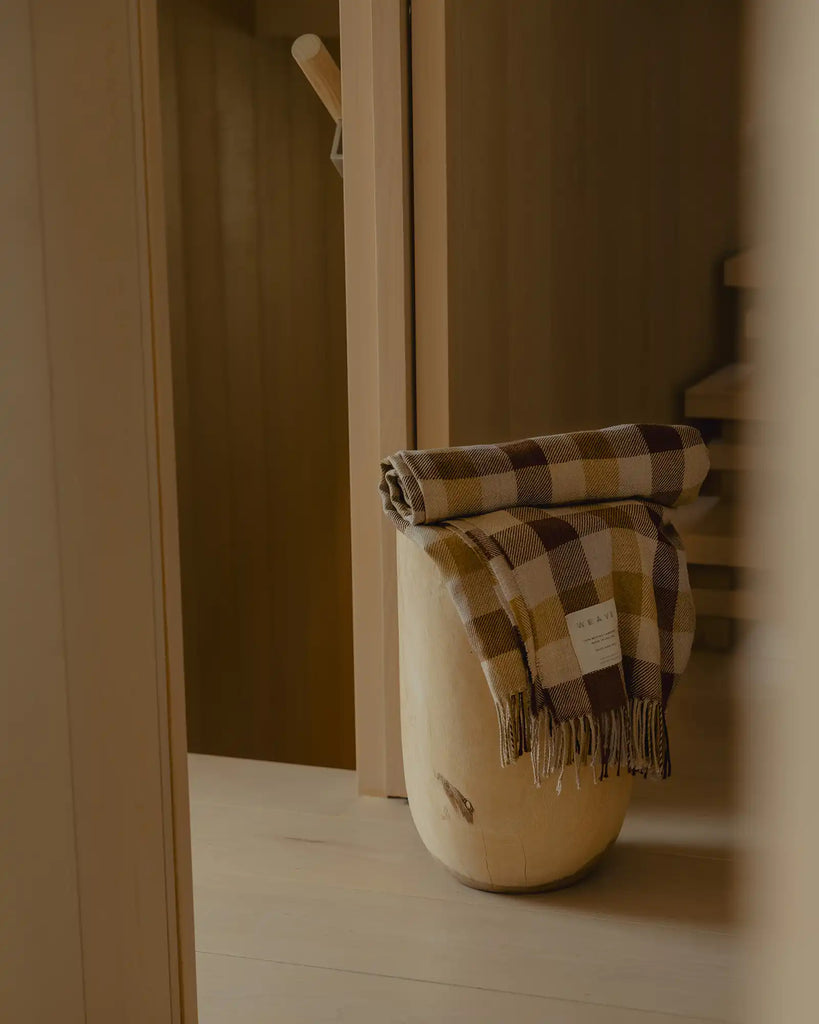 Lambswool Throw - Caldwell Autumn