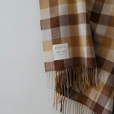 Lambswool Throw - Caldwell Autumn