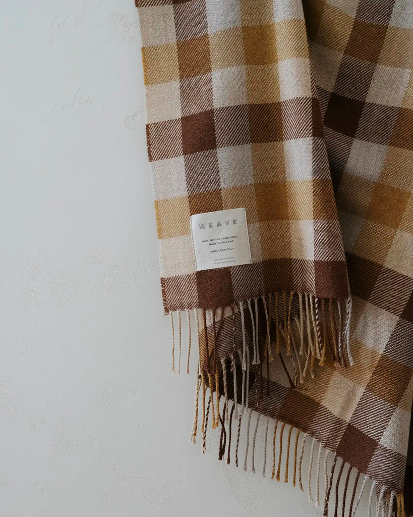 Lambswool Throw - Caldwell Autumn