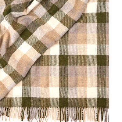 Lambswool Throw - Caldwell Landscape
