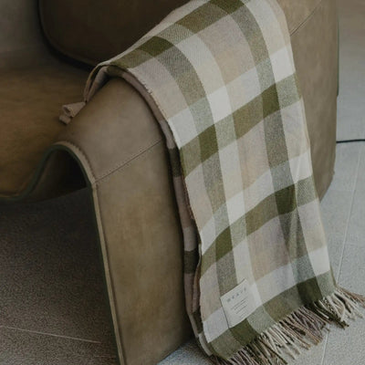 Lambswool Throw - Caldwell Landscape