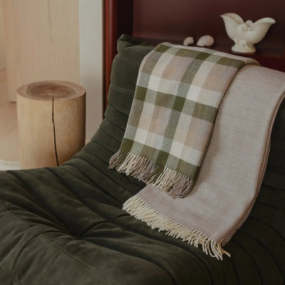 Lambswool Throw - Caldwell Landscape