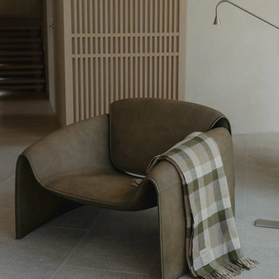Lambswool Throw - Caldwell Landscape