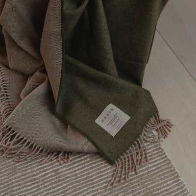 Lambswool Throw - Harris Moss
