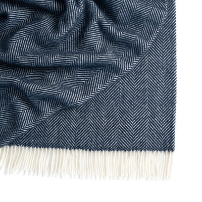 NZ Wool Throw - Magnus Navy