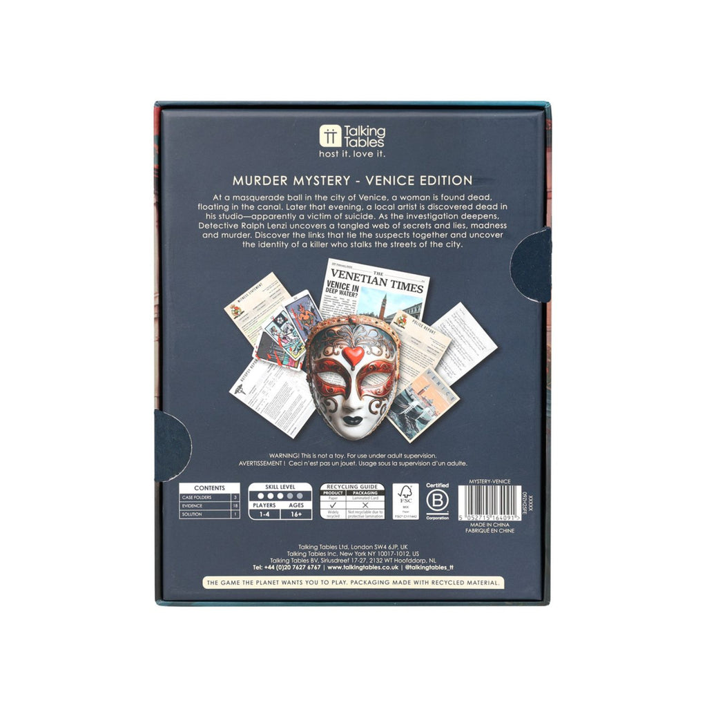 Murder Mystery Game: Venice