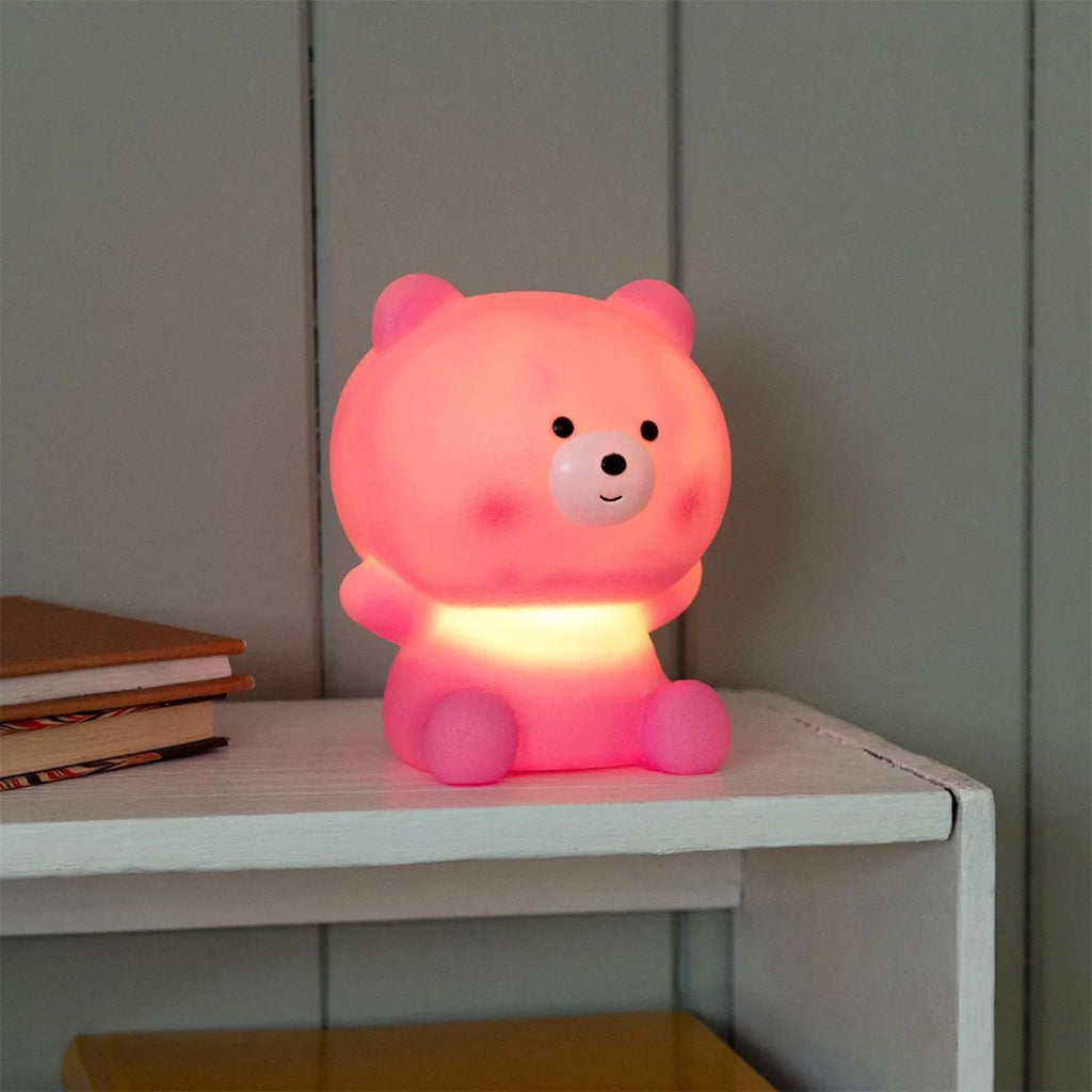 Pink Teddy Night Light