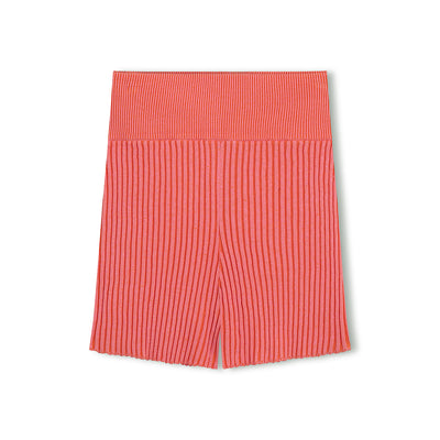 Chilli Pink Knit Shorts