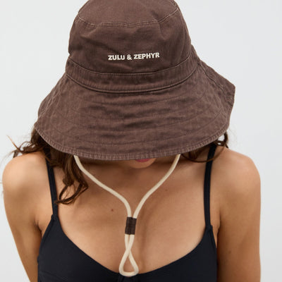 Logo Bucket Hat - Cocoa