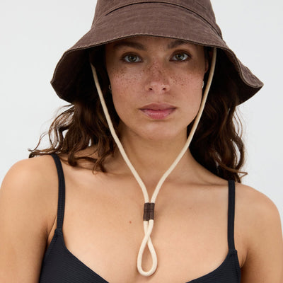 Logo Bucket Hat - Cocoa