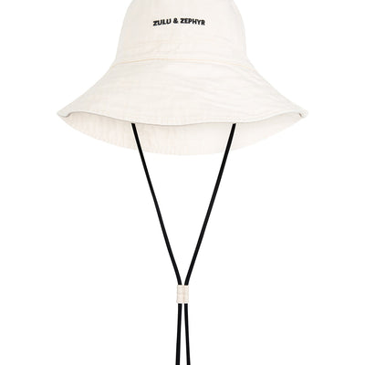 Logo Bucket Hat - Coconut