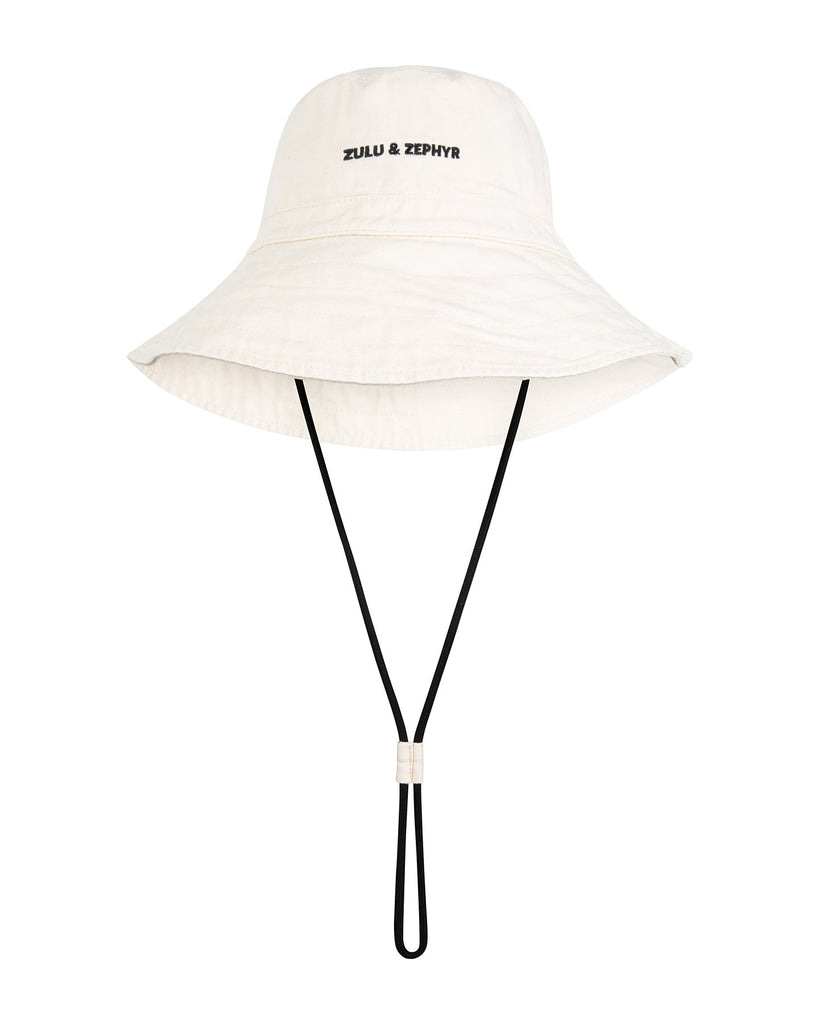 Logo Bucket Hat - Coconut