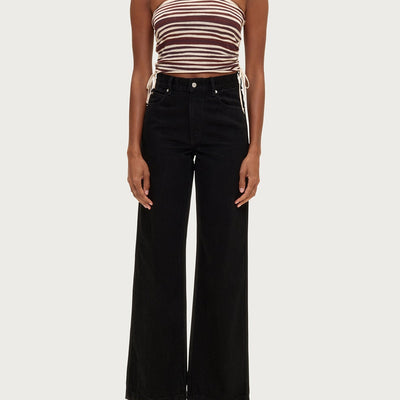 Mid Rise Jeans - Black