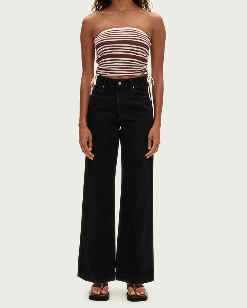 Mid Rise Jeans - Black