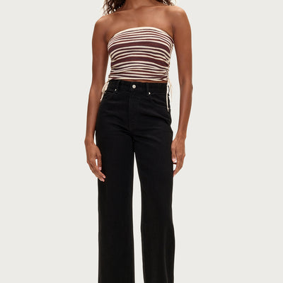 Mid Rise Jeans - Black