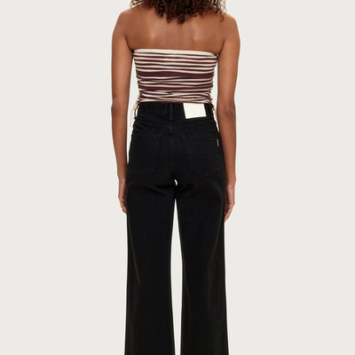 Mid Rise Jeans - Black