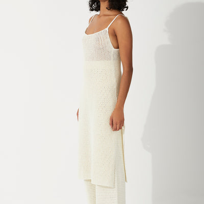 Milk Crochet Dress