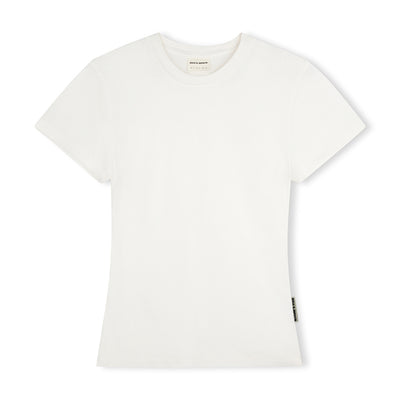 Rib Hemp T-Shirt - White