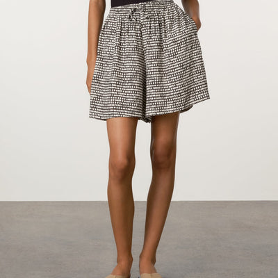 Spot Tencel Shorts