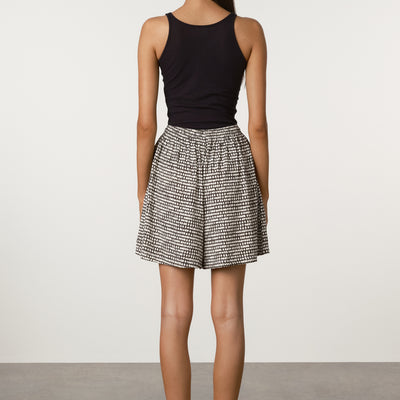 Spot Tencel Shorts
