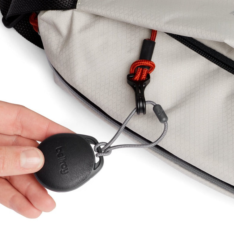 Leather AirTag Case - Black