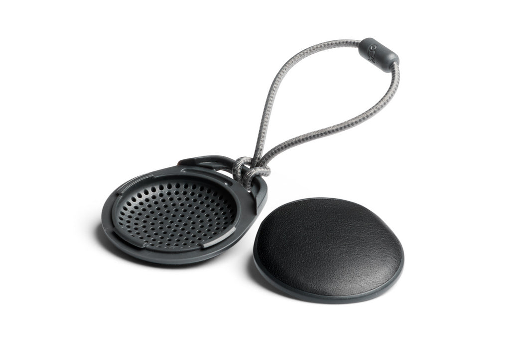 Leather AirTag Case - Black