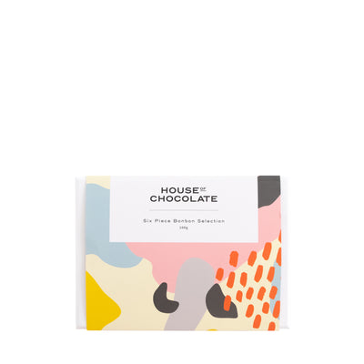 House of Chocolate - Mix Bonbon Box 6pk - Tauranga Stockist - Paper Plane - Shop Online - Chocolates - Gifts