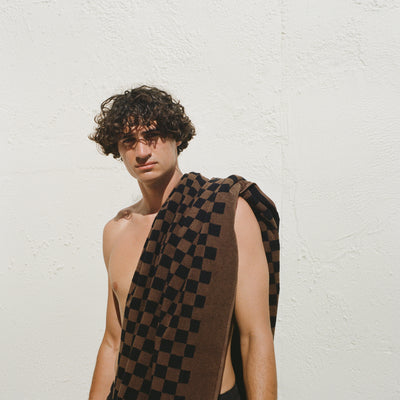 Roman Pool Towel - Tabac